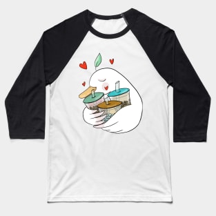 Milk tea Doo Doo duck Baseball T-Shirt